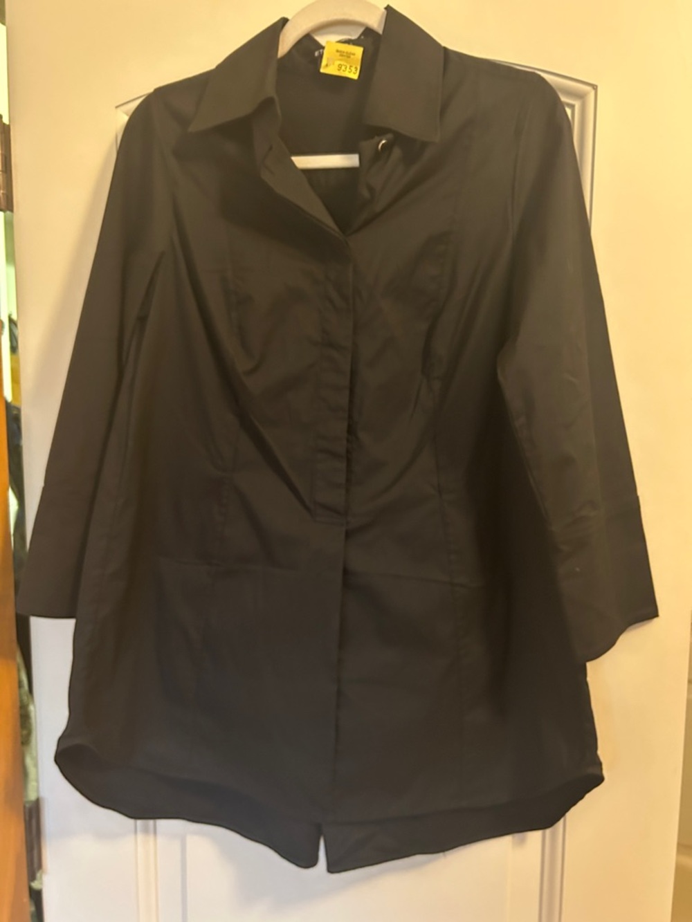 Etcetera Black Women’s Button-Front Shirt Jacket